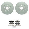 Bosch Front Quietcast Rotors & Ceramic Disc Brake Pad Kit for Lexus GS300 GS430 (1998–2005)