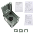 30 Amp Weatherproof Power Outlet Box for EV/Welding Applications