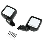 Pair Exterior Manual Mirrors for Jeep Wrangler JL Gladiator (2018–2023) 82215138