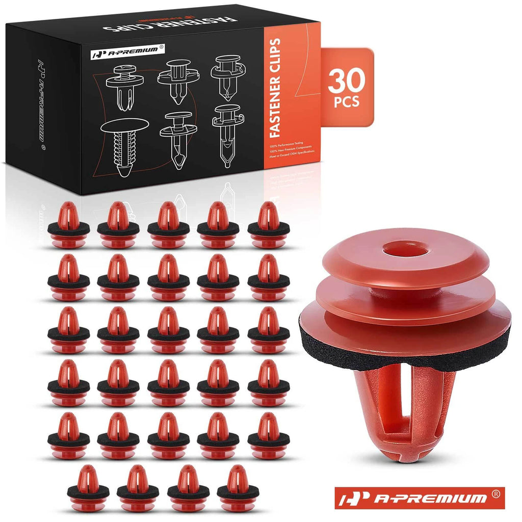 30Pcs Nylon Rocker Moulding & Pillar Retainer Clips for BMW E93 (2007–2013)