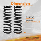 2-2.5" Lift Spring for Ram 2500/3500 (2013–2024) Powder Coated Steel