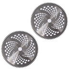 Set of 2 Carbide Tip Brush Blades for Cutter Trimmer Weed Eater