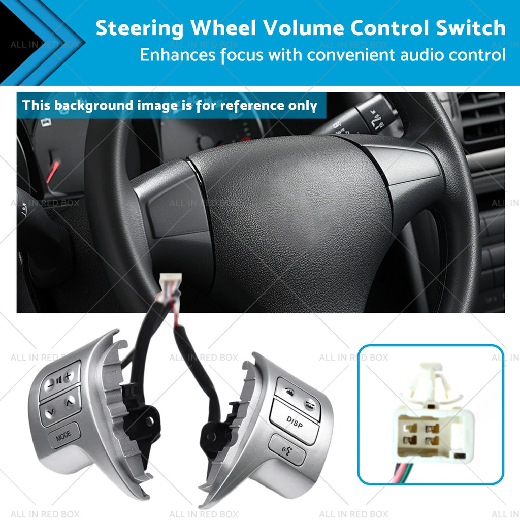 Steering Wheel Volume Control Switch for Toyota Corolla ZRE15 (2007–2014)
