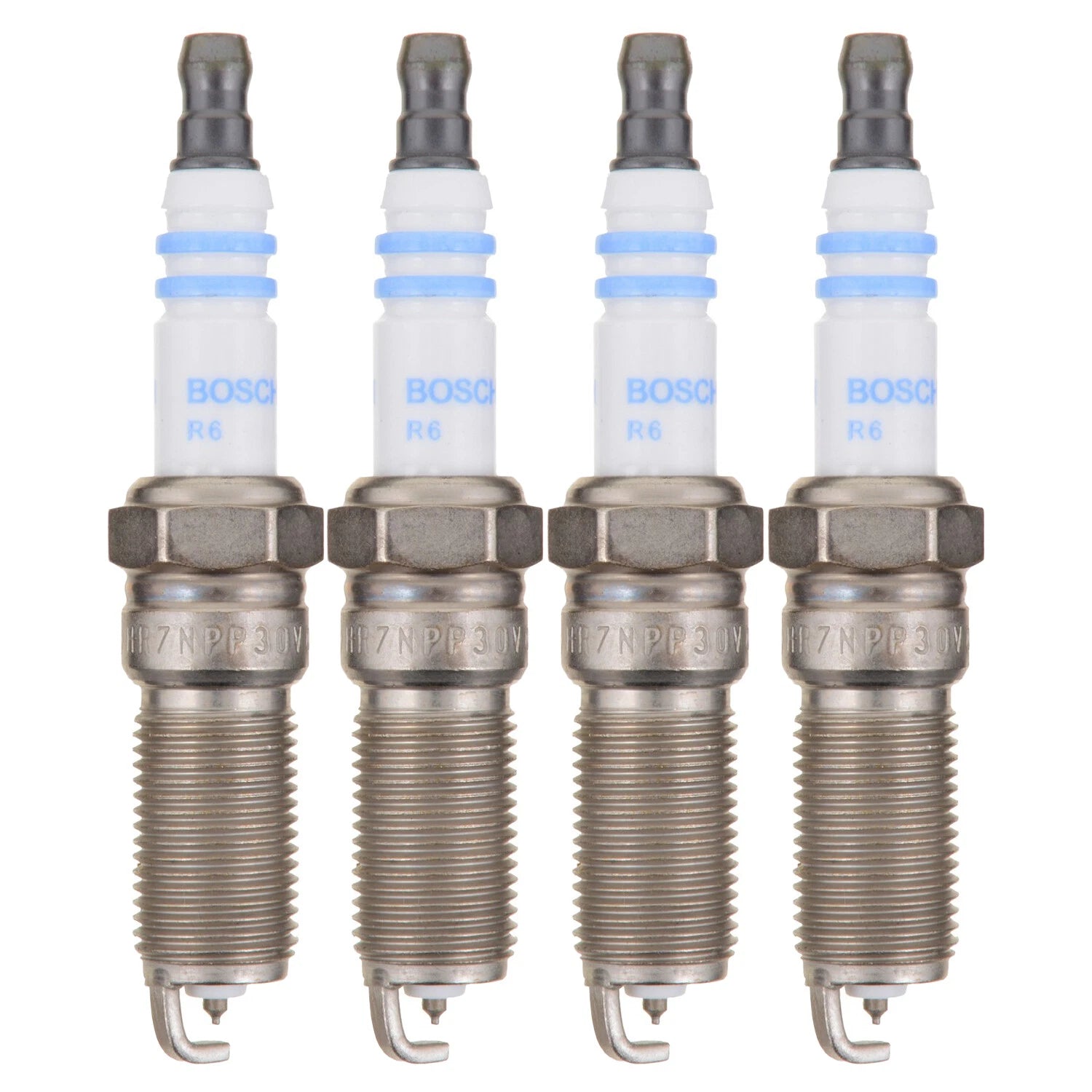 Set of 4 Bosch OE Fine Wire Platinum Spark Plugs for Contour Mystique (1995–2000)