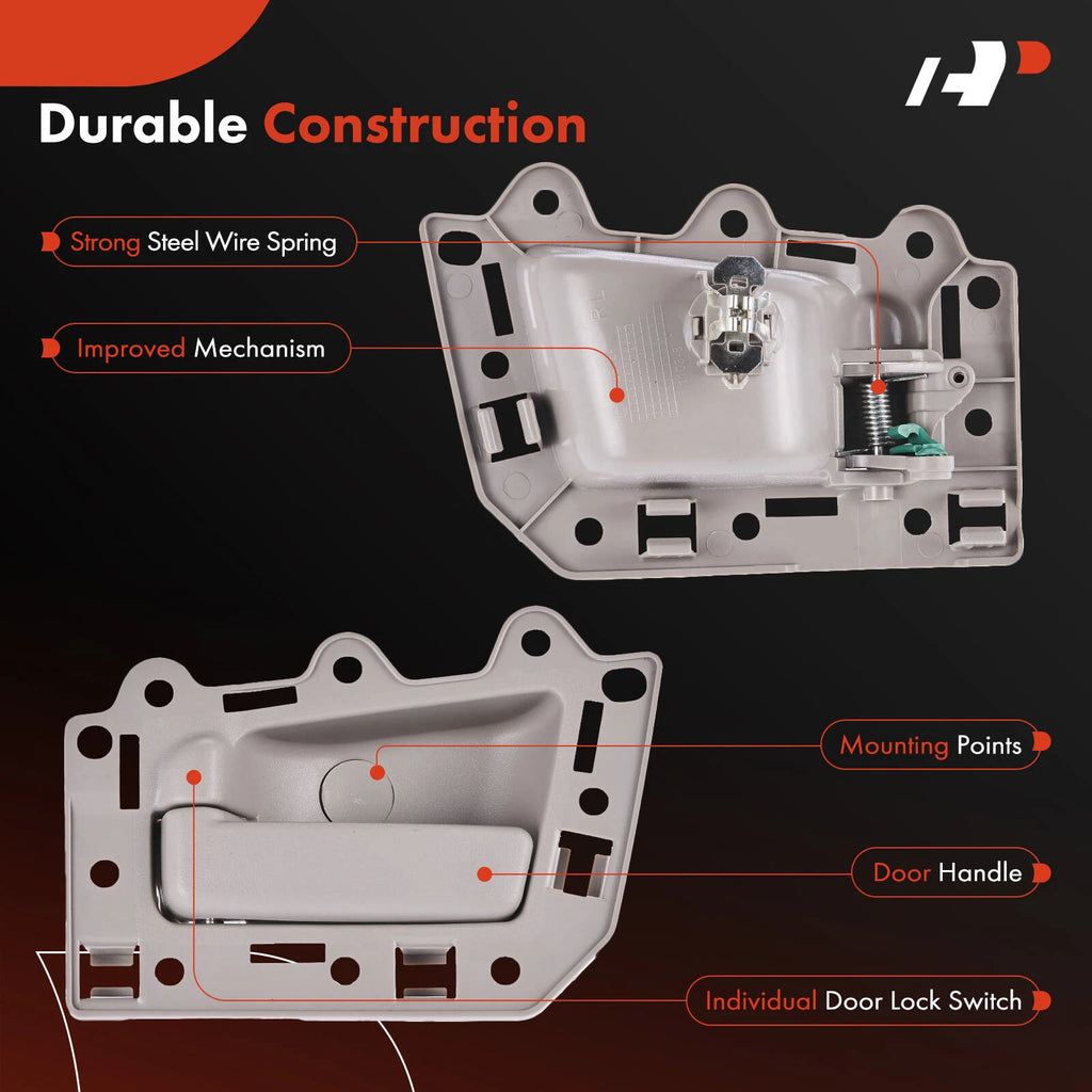 Rear Driver Interior Door Handle for Jeep Grand Cherokee (2005–2010) Beige