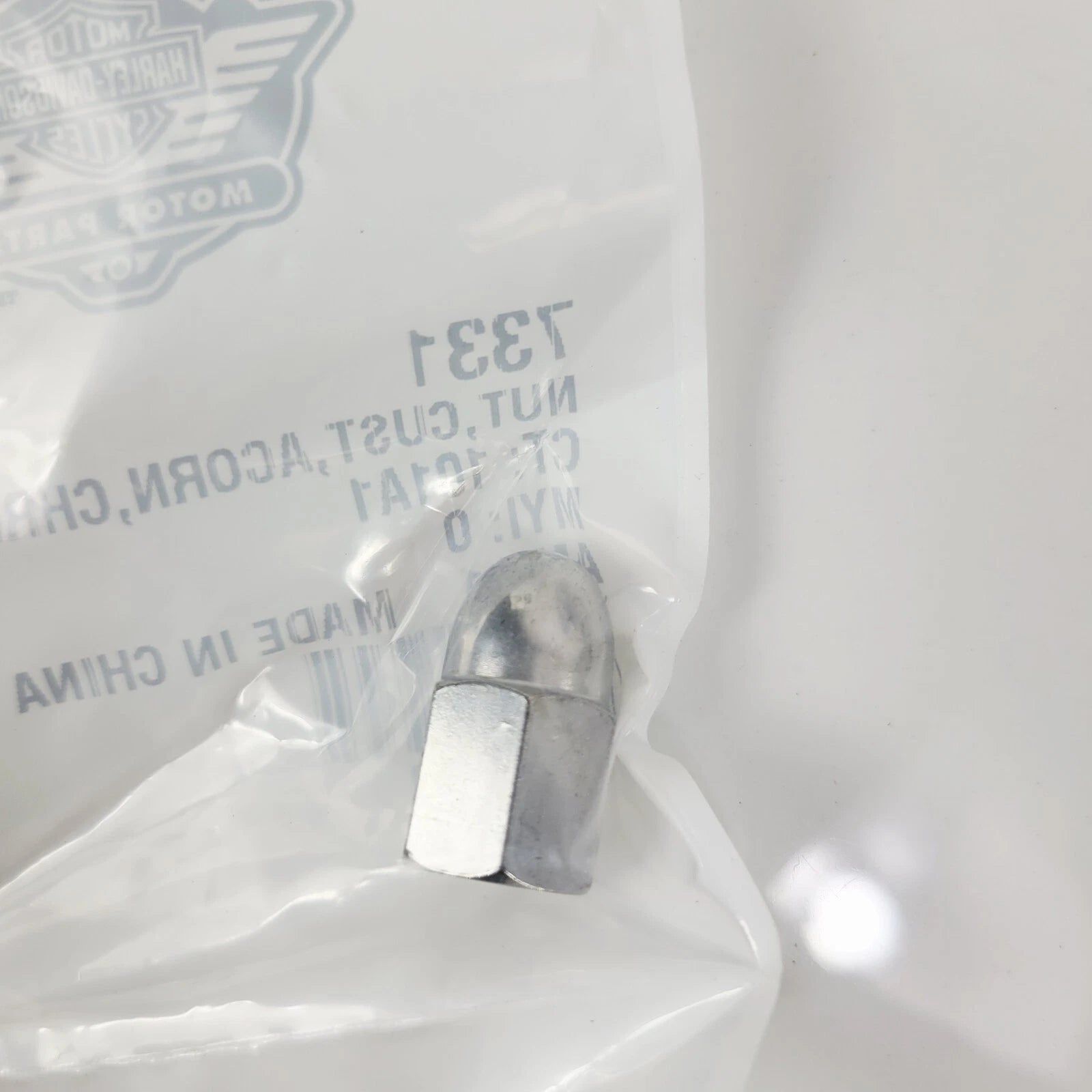 Chrome Acorn Nut 7331 for Harley-Davidson