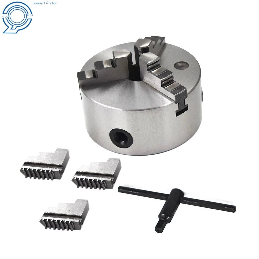 3-Jaw Self Centering Lathe Chuck for CNC Drilling Milling Machine