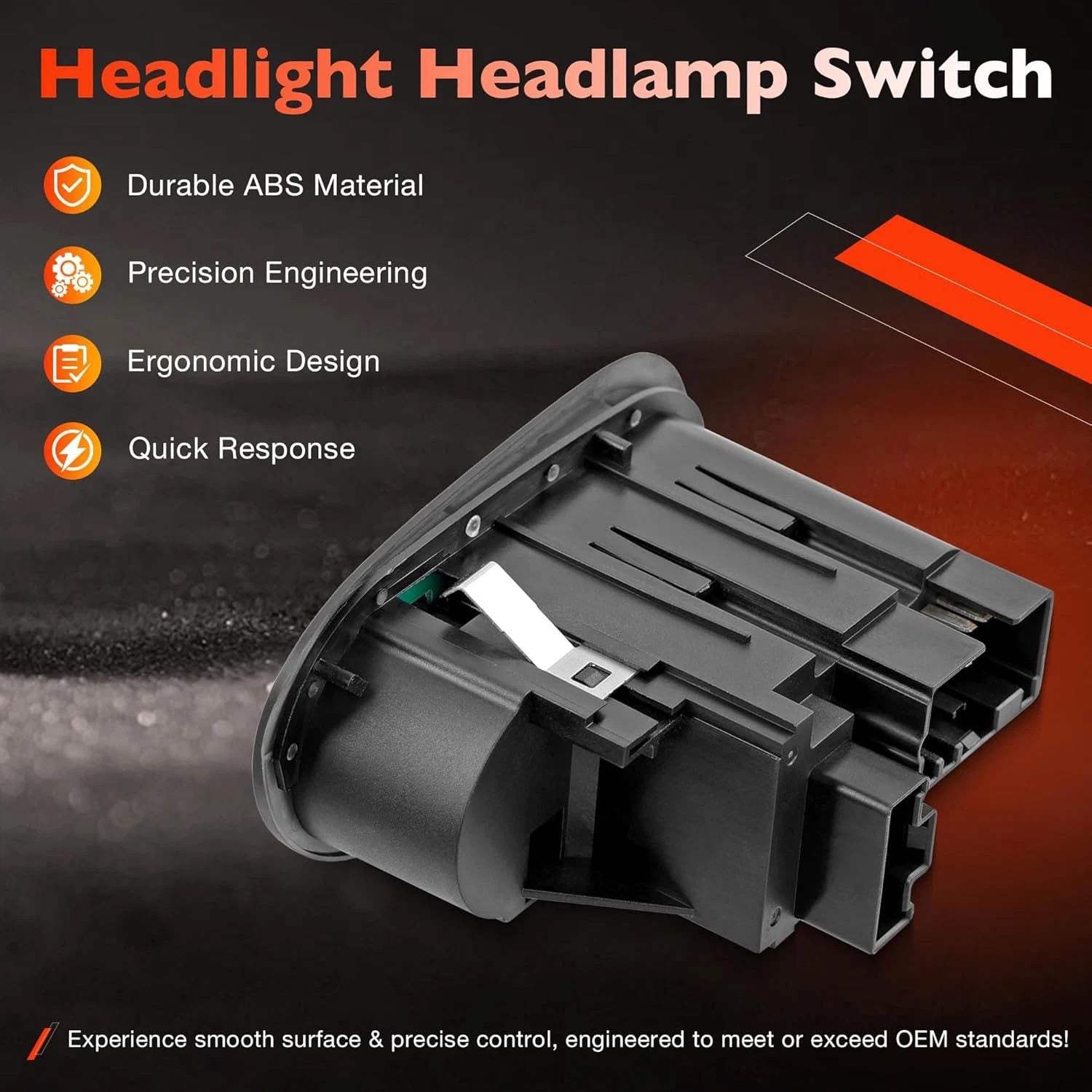Headlight Switch with Fog Light Function for Ford F-150 Heritage (2000-2004)