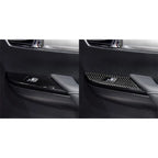 4 x Window Switch Panel Covers Carbon Fiber for Toyota Hilux Revo (2015-2021)