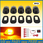 5PC Cab Roof Marker Running Lights for Dodge Ram 1500 2500 3500 4500 5500 Amber