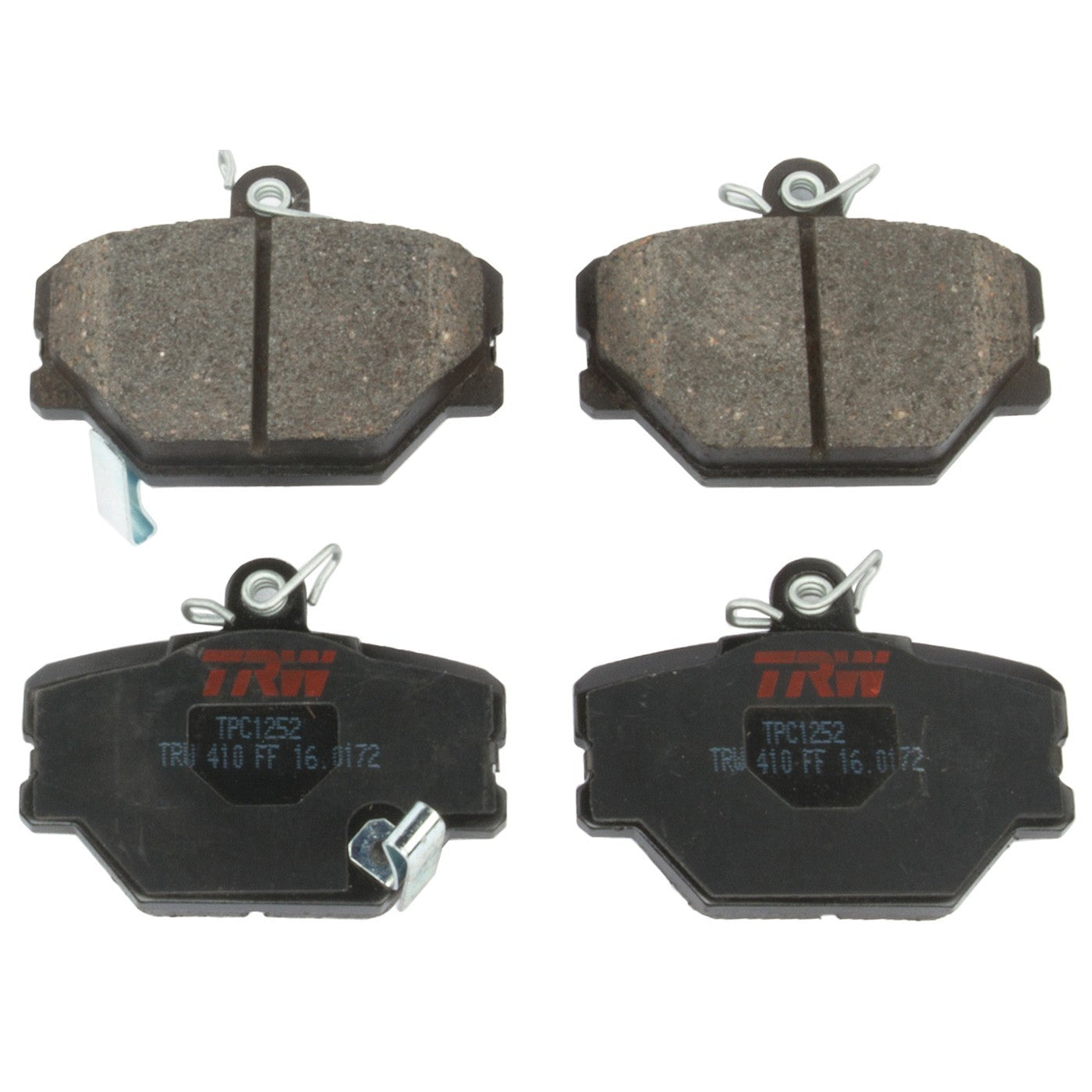 Brake Pad Set for Smart Fortwo (2008–2016) Front