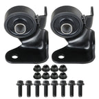 Set of 2 Front Steel Torsion Bar Crossmember Mounts for Chevy Silverado GMC (1999–2007)