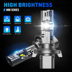 H13 9008 Canbus LED Headlight Kit for NOVSIGHT (High Low Beam, 6500K)