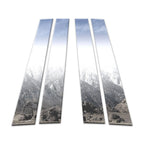 Stainless Steel Pillar Post Covers Diamond Grade Set for Hyundai Genesis (2009–2014)