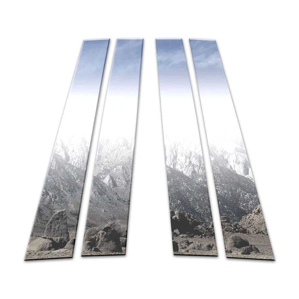 Stainless Steel Pillar Post Covers Diamond Grade Set for Hyundai Genesis (2009–2014)