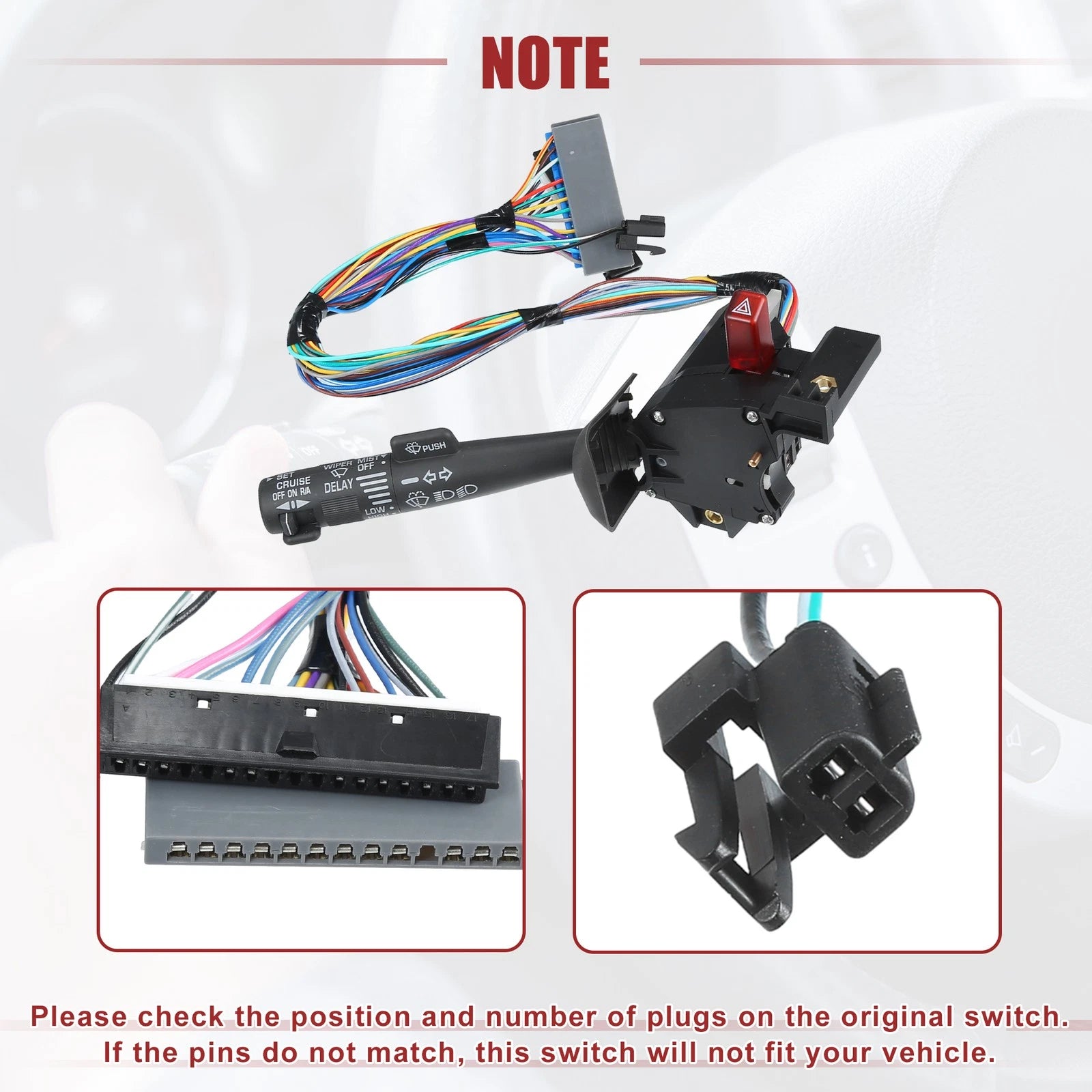 Turn Signal Switch for Chevrolet (No. 26100985)