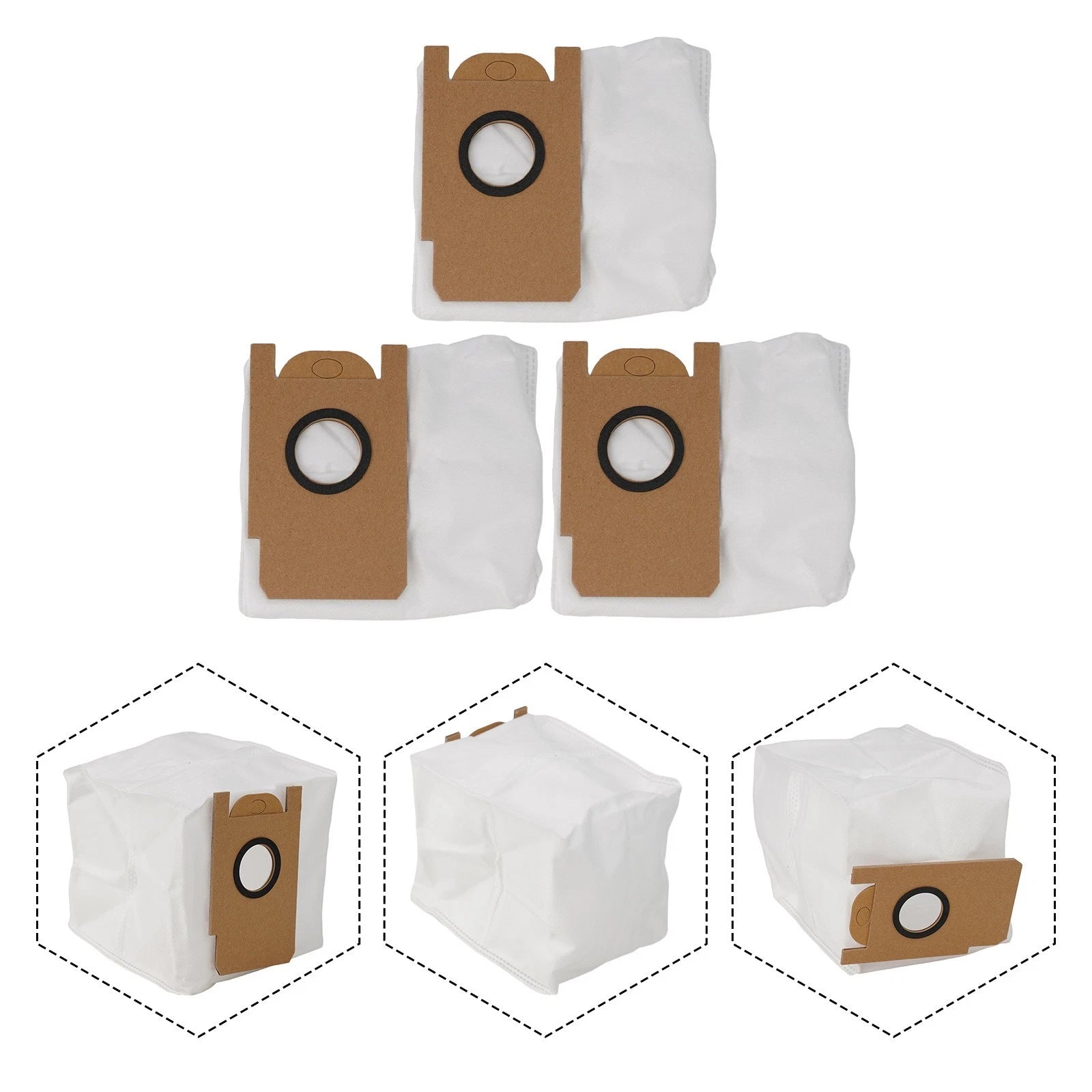 Dust Bags Kit for Imou L11 Pro Robot Vacuum Cleaner (Compatible)