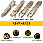 Set of 4 Exterior Door Handles for Toyota Sienna (1998–2003)