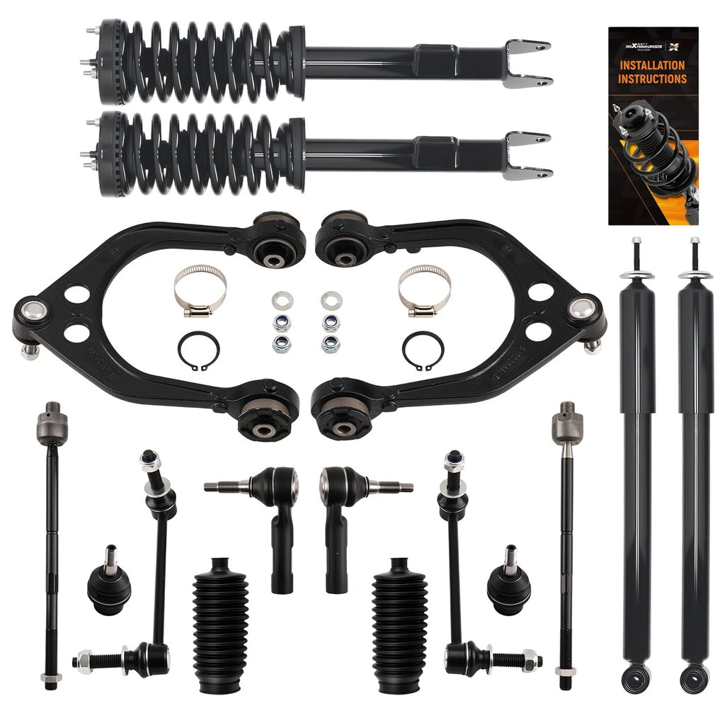 16pcs Strut Shock & Lower Control Arm for Chrysler 300 (2005–2010)