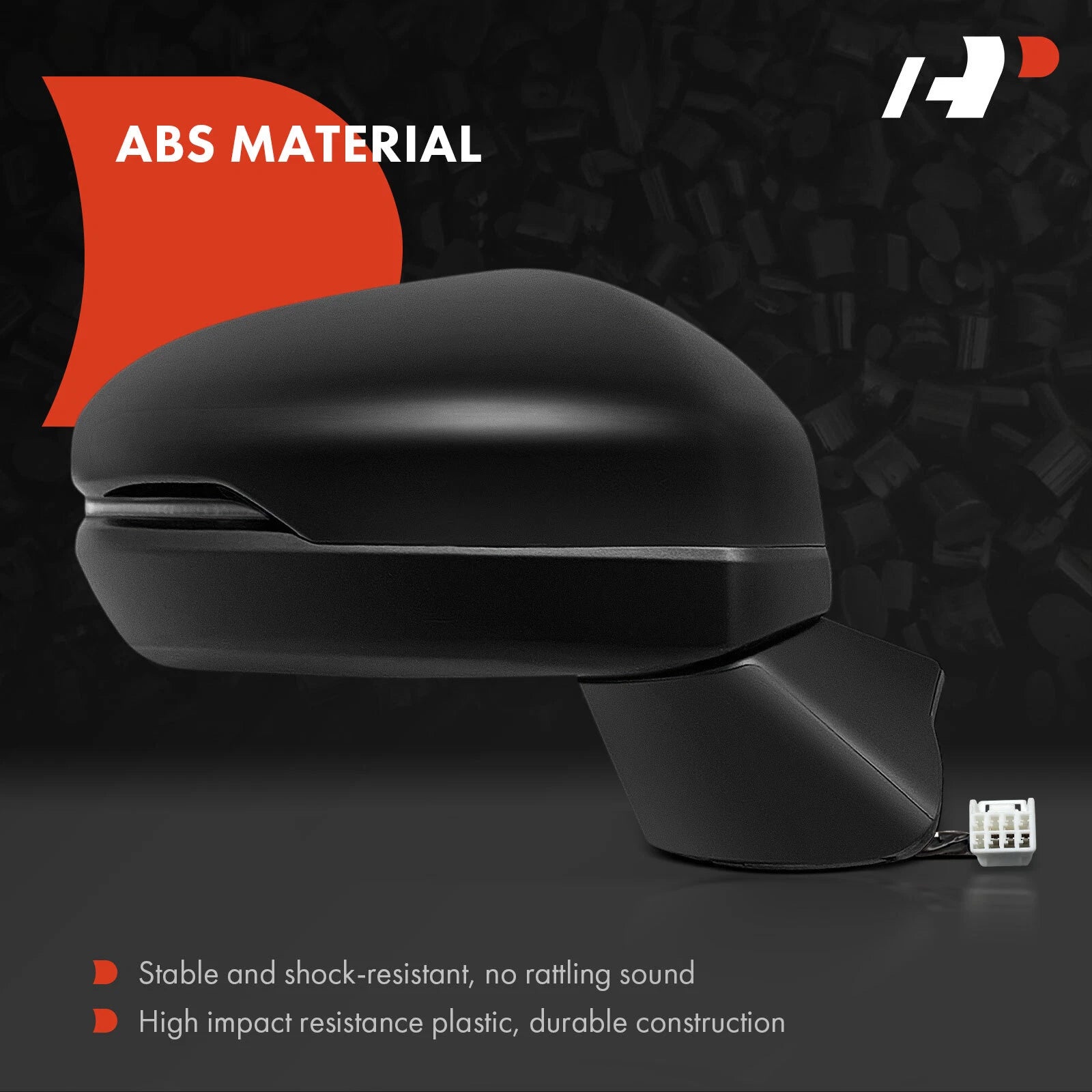 Passenger Power Mirror with Manual Fold & Blind Spot for Honda HR-V (2023)
