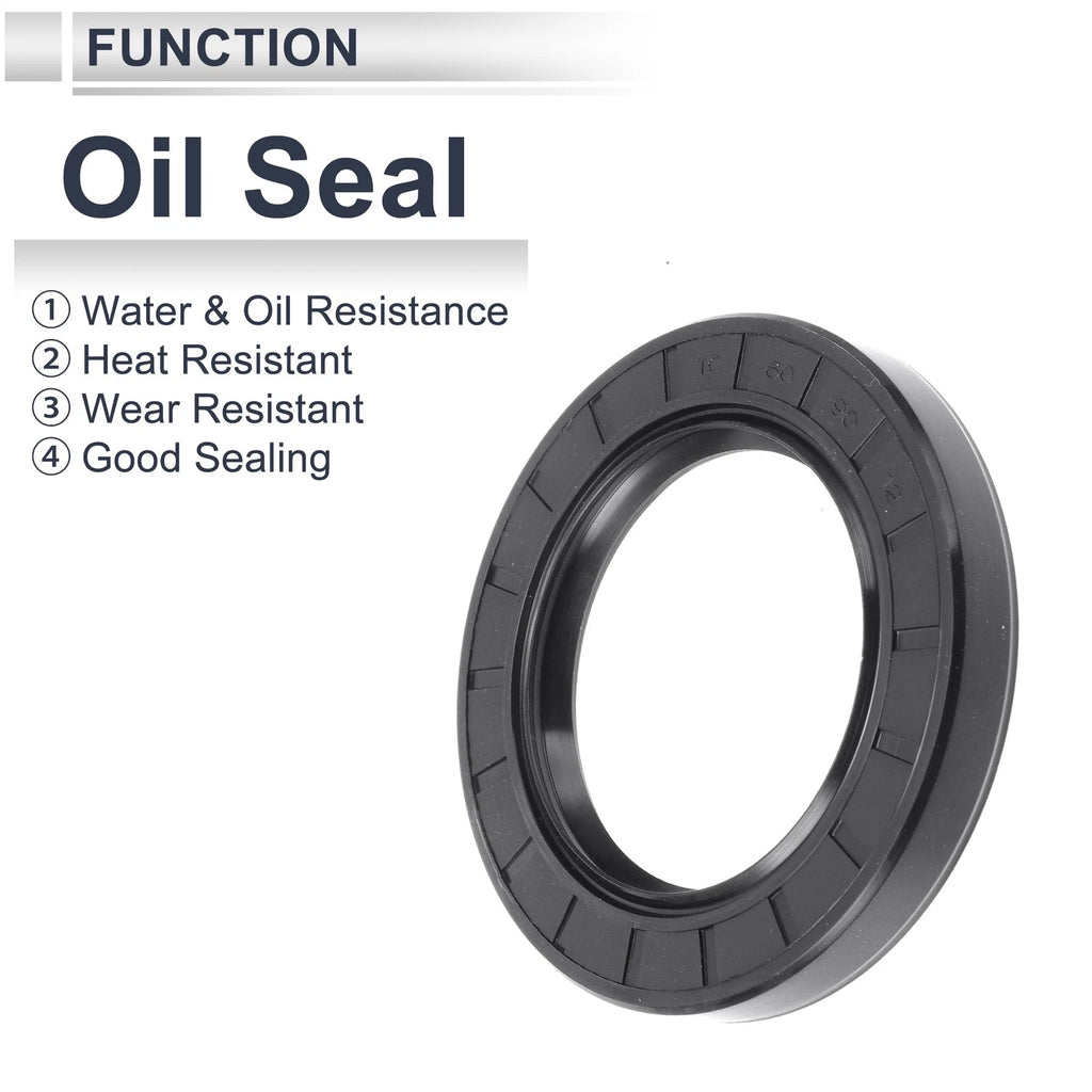 Set of 5 Oil Seal Rotary Shaft Seal 60x90x12mm for Various Models