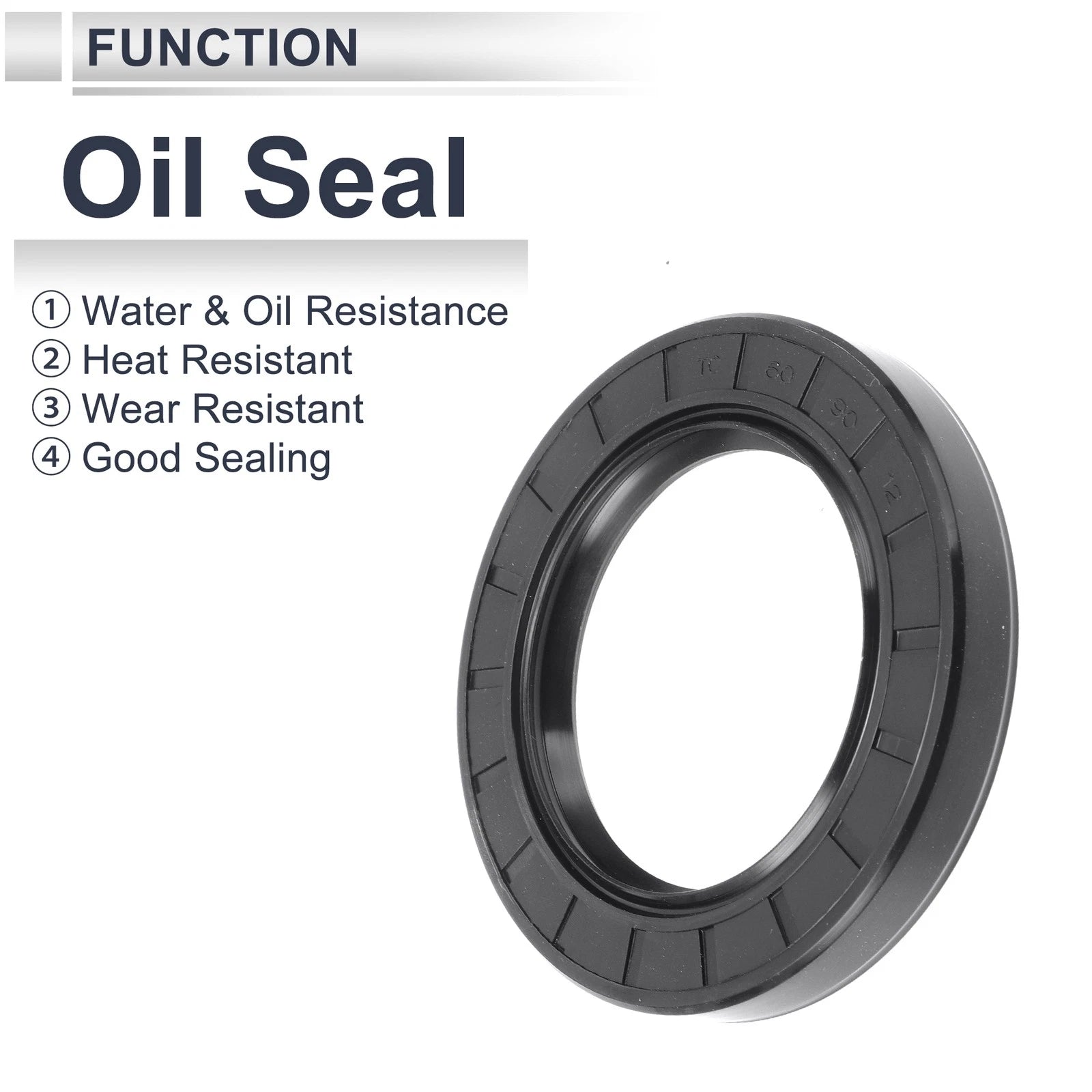 Set of 5 Oil Seal Rotary Shaft Seal 60x90x12mm for Various Models