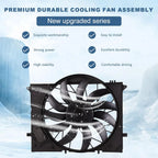 Radiator Cooling Fan Assembly 2205000193 for Mercedes-Benz S430 S500 (2000–2006)