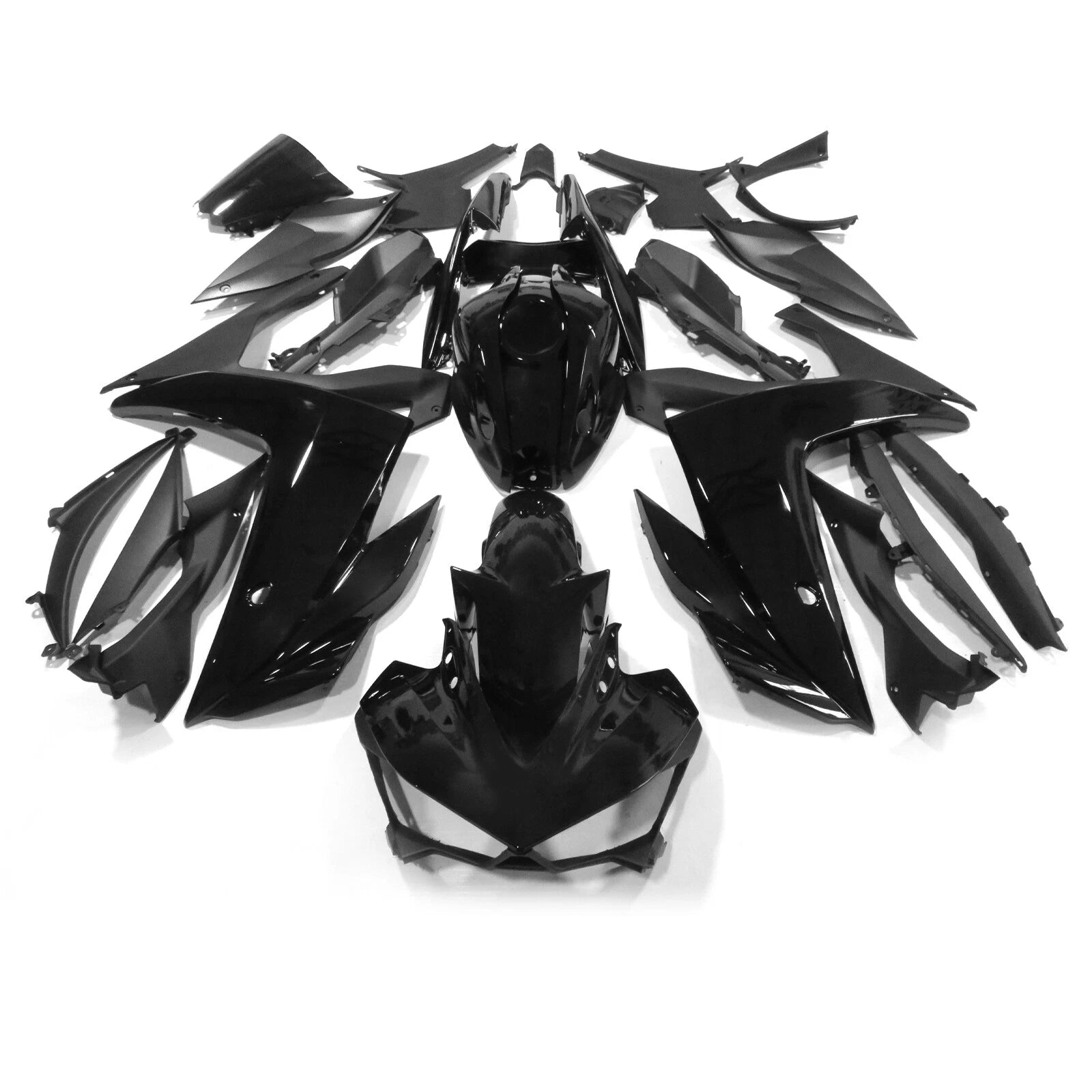 Fairing Kit for Yamaha YZF R3/R25 (2014–2018) Glossy Black ABS