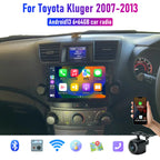 10" Wireless CarPlay Android Auto Head Unit for Toyota Kluger (2007-2013)