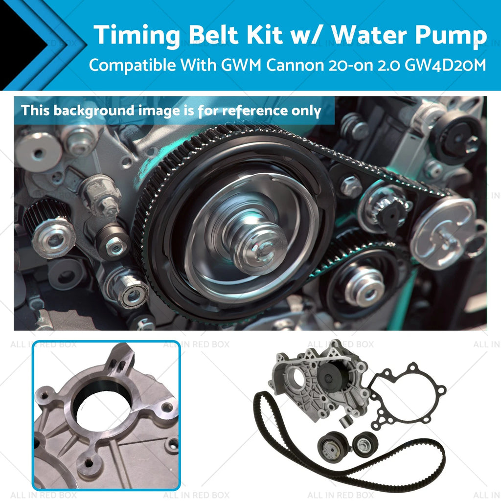 Timing Belt Kit & Water Pump for GWM Cannon (2020-On) GW4D20M