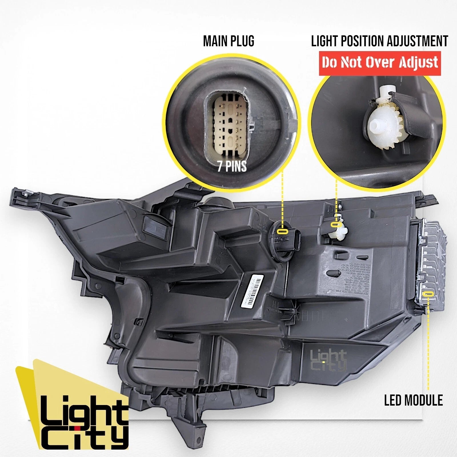 Full LED Headlight for GMC Terrain SLE/SLT (2022–2024) RH