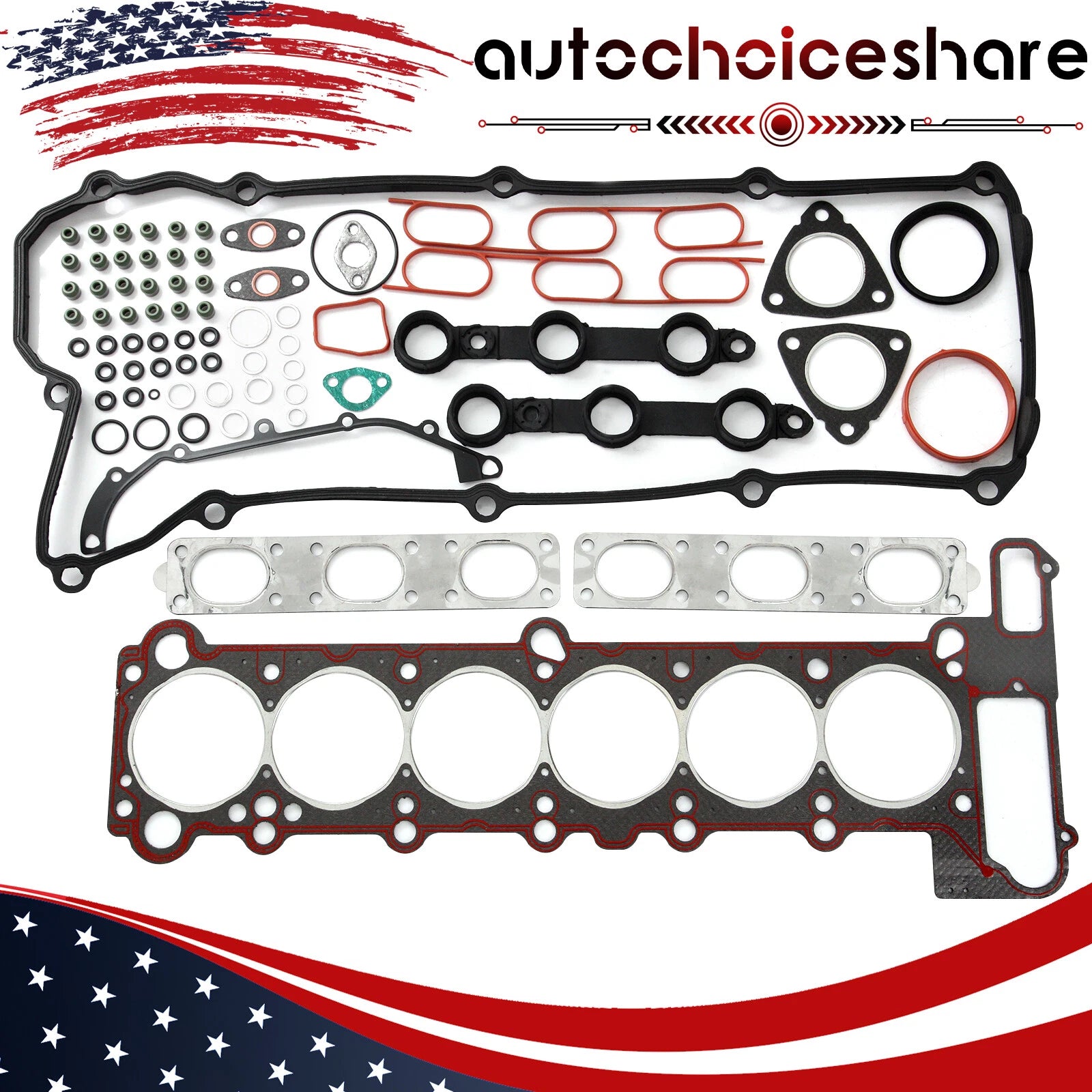 Head Gasket Set for BMW 323i 328i 528i Z3 (1996–1999)