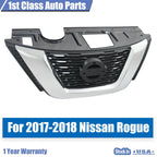 Chrome Front Bumper Grille for Nissan Rogue (2017-2018)