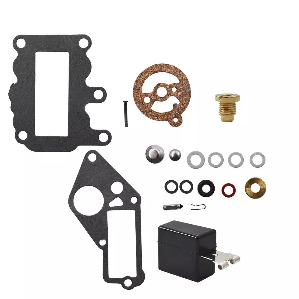 Carb Kit with Float for Johnson Evinrude OMC Outboard (382048)