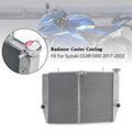 Radiator Cooler for Suzuki GSXR 1000 GSX-R (2017–2022) K17 Silver