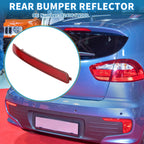 Rear Right Bumper Reflector No. 924061W000 for Kia Rio S (2012–2015) Red