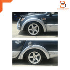 Grey Fender Flares Wheel Arches for Mitsubishi Triton Ute (2005-2015)