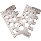 Screw Thread Pitch Gauge Tool 100mm Stainless Steel for Accurate Reading