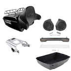 LED Light Rack Speakers for Harley Road Glide (2009–2013)