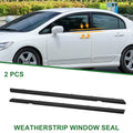 2pcs Rear Weatherstrip Window Seal No. 72950TR0A01 for Honda Civic 
