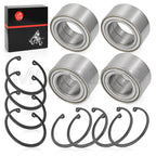 Front & Rear Wheel Bearings & Ring Clip for Polaris RZR 800 (2010–2014)