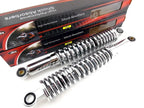 350mm JBS Chrome Rear Motorcycle Shock Absorbers for NC