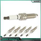 Set of 6 Iridium Spark Plugs for Acura MDX ZDX (2010–2013) RL (2009–2012) 3.7L