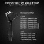 Turn Signal Wiper Hazard Switch for Chevy Silverado GMC Sierra (2014-2021)