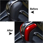 Interior Console Gear Shift Knob Covers for Nissan GTR R35 (2017-2022)