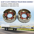 Hydraulic Brakes for Dexter 9K 10K Trailer Axles (Fits 23-410 23-411)