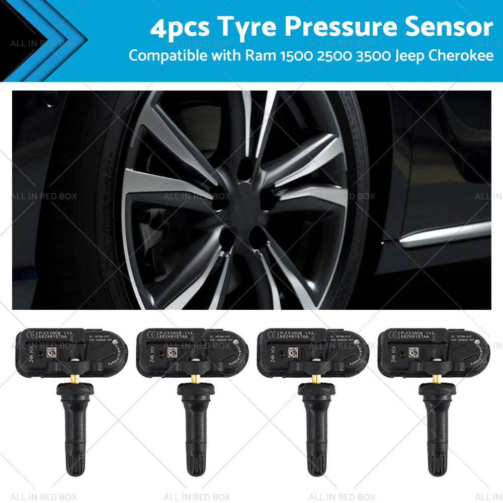Tyre Pressure Sensor for Dodge Ram 1500 2500 3500 Jeep Cherokee (2014–2016)