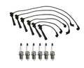 Denso 7mm Wire Set & 6 U-Groove Spark Plug Kit for Hyundai Kia (2.5–2.7 V6)