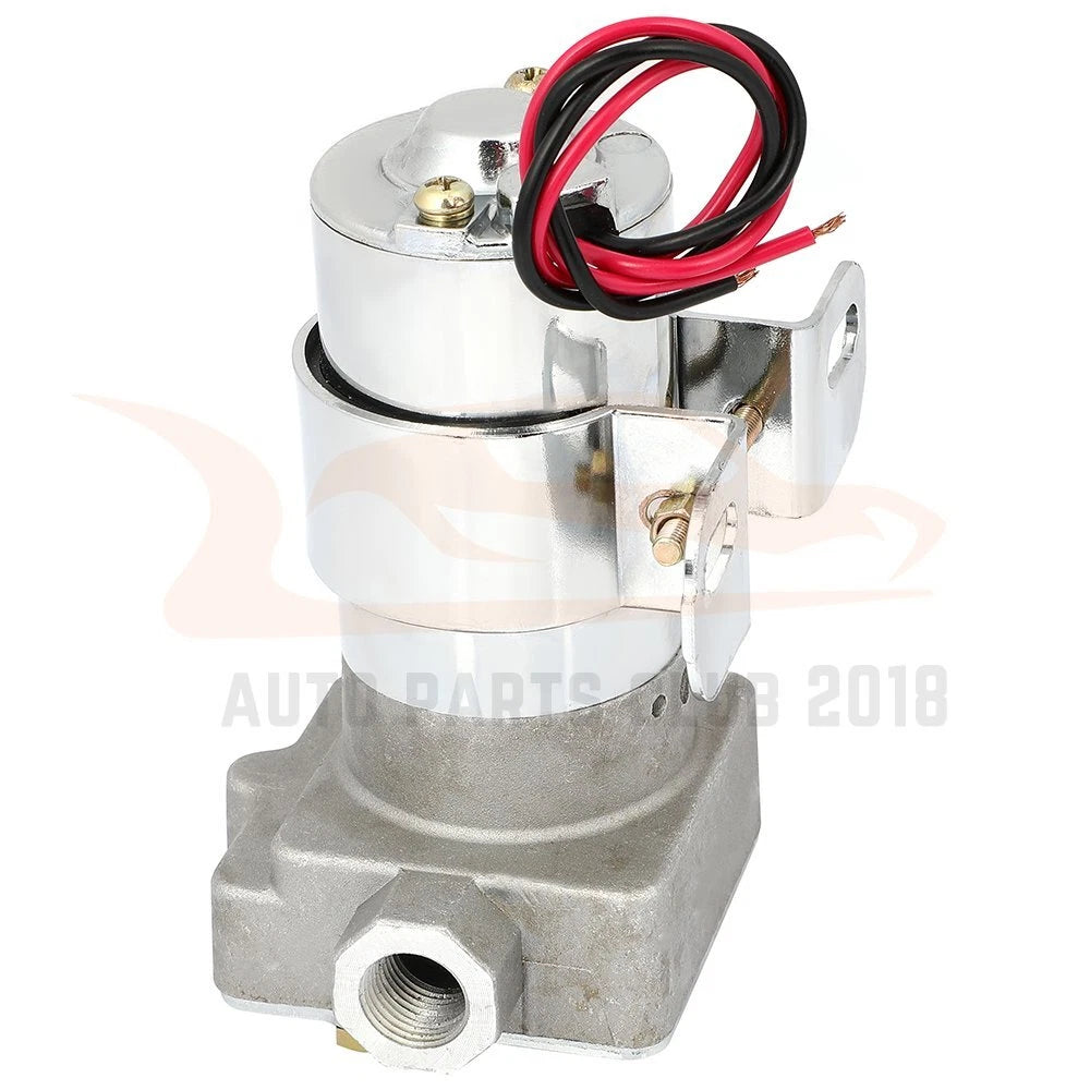 Chrome Electric Fuel Pump for 115 GPH (No Year Specified)