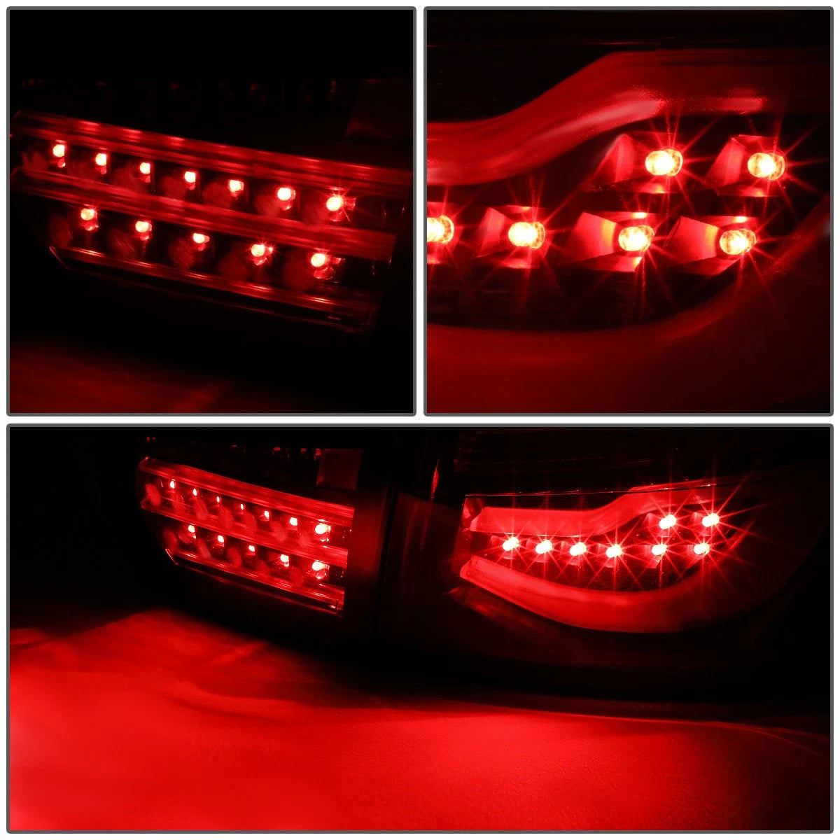 LED Tube Bar Sequential Signal Tail Lights for BMW 320i 325i 328i (2012–2015)